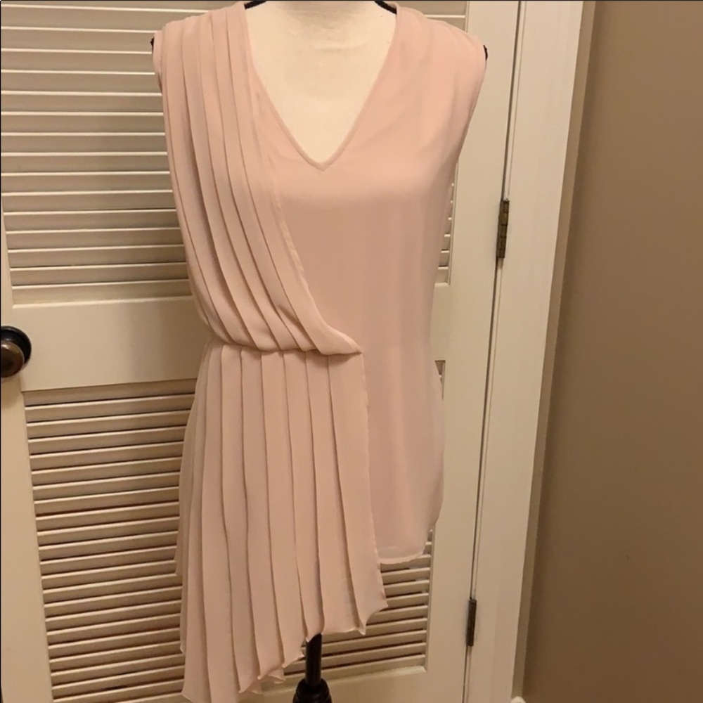140. Marella Spot Blouse in Top Powder (Blush)
